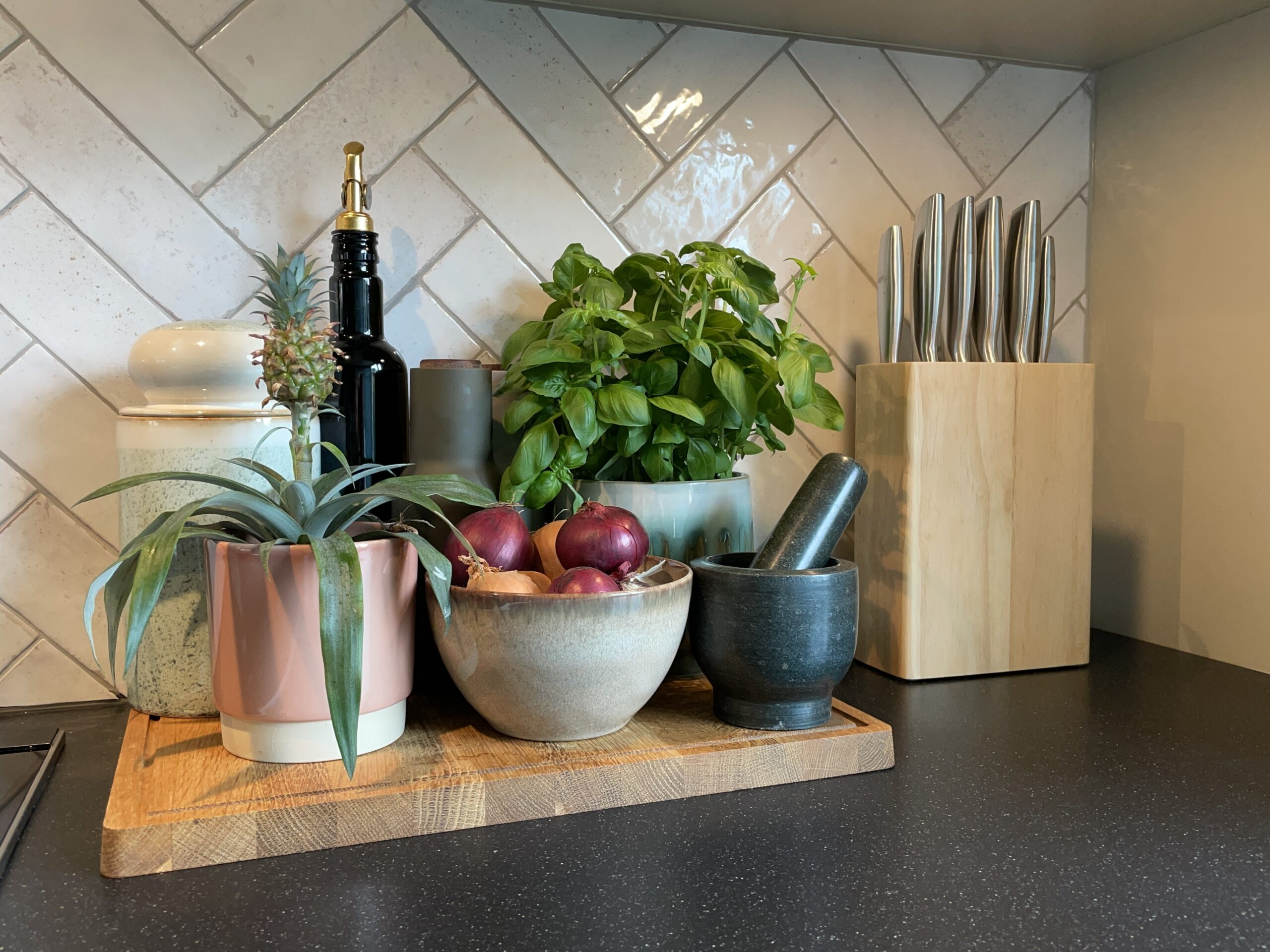 keuken visgraat tegels